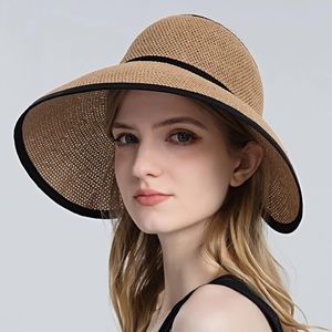 NICOLE Straw Hat with Bow